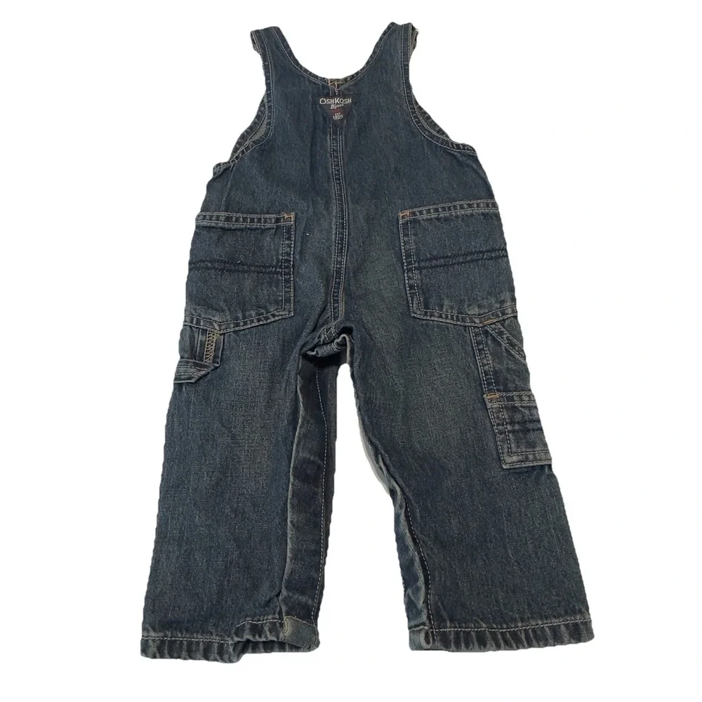 Oshkosh B'gosh Denim Overalls‎ 9 Months NWT